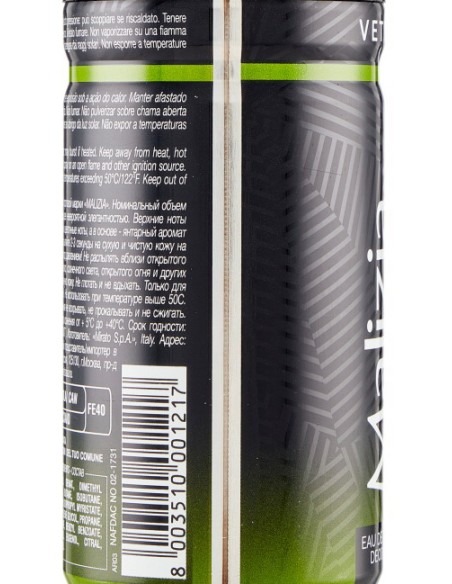 Malizia Uomo Deodorante Spray - 150ml - Vetyver
